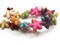 24 21mm Synthetic Turquoise Starfish Dyed Mixed Color Star Stone Beads